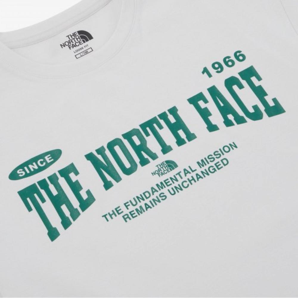 The North Face White Label Team Archive S S Round Tee Nt7uq07l