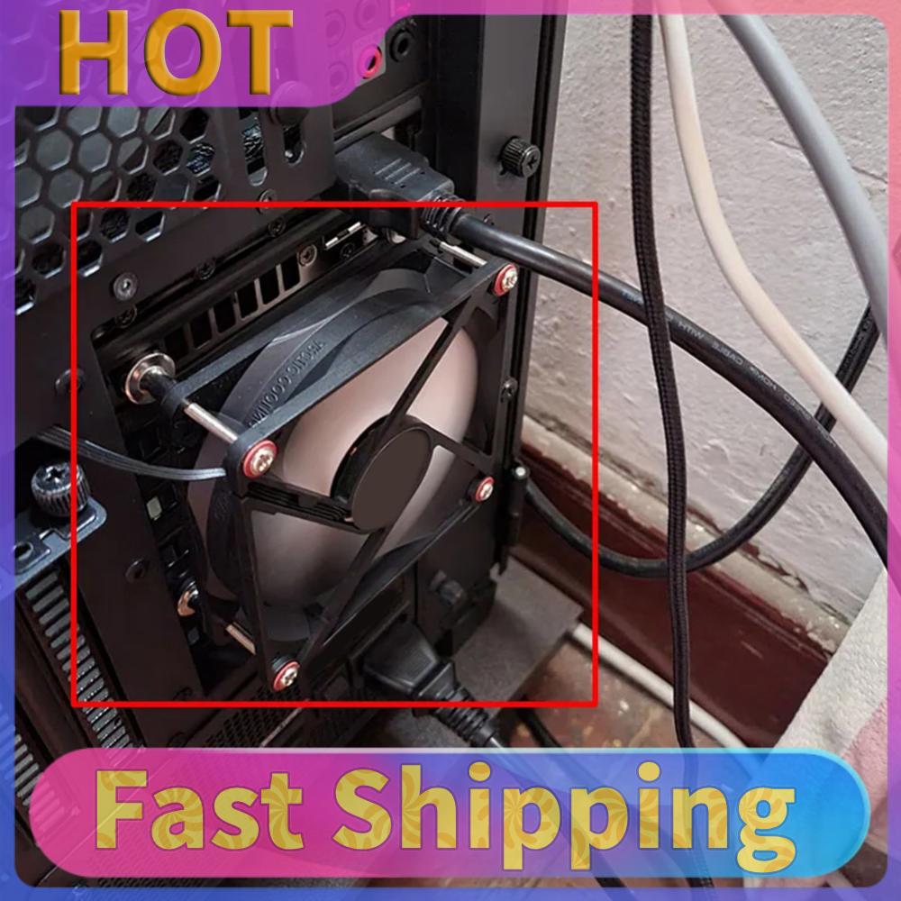 4pcs Fixing Chassis Fan Screws Enhanced Stability PC Case Fan Screws Quieter Operation Cooling Fan Mount Screws for PC Case Fan