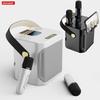High Power Karaoke Bluetooth Speaker Portable 360 Stereo Surround Waterproof Wireless Subwoofer with 2 Mic Boombox music player