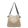 Summer One-shoulder Underarm Straw Bag Women's New Trendy Woven Shoulder Tote Bag Seaside Vacation Beach Bag