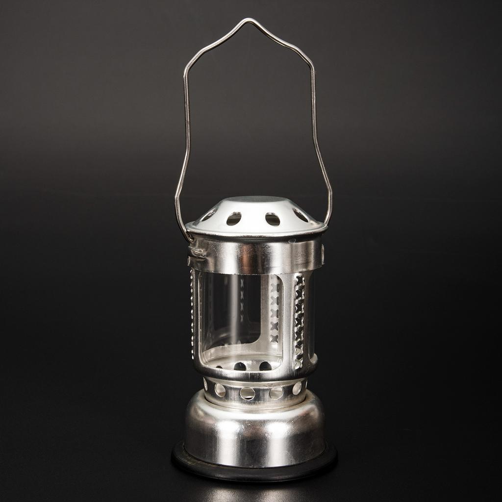 Tragbare Kerzenlaterne Nachtfischen Hängend Outdoor Camping Aluminiumlegierung Kerzenlampe Kerzenlicht Laterne
