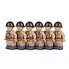 World War I Military Navy Russian, Soviet And British Tank Soldiers Stickers Minifigures Helmet Accessories Small Particles Building Block Toys