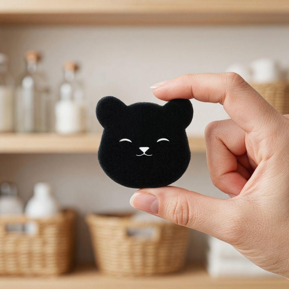4 pcs Reusable Laundry Ball Bear Shape Cleaning Sponge Pet Hair Remover Cat Dog Hair Cleaning