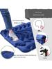 New Model Portable Inflatable Tent & Bed with Foot-Pump - Moisture-Proof Camping Air Pad, Outdoor Supplies.