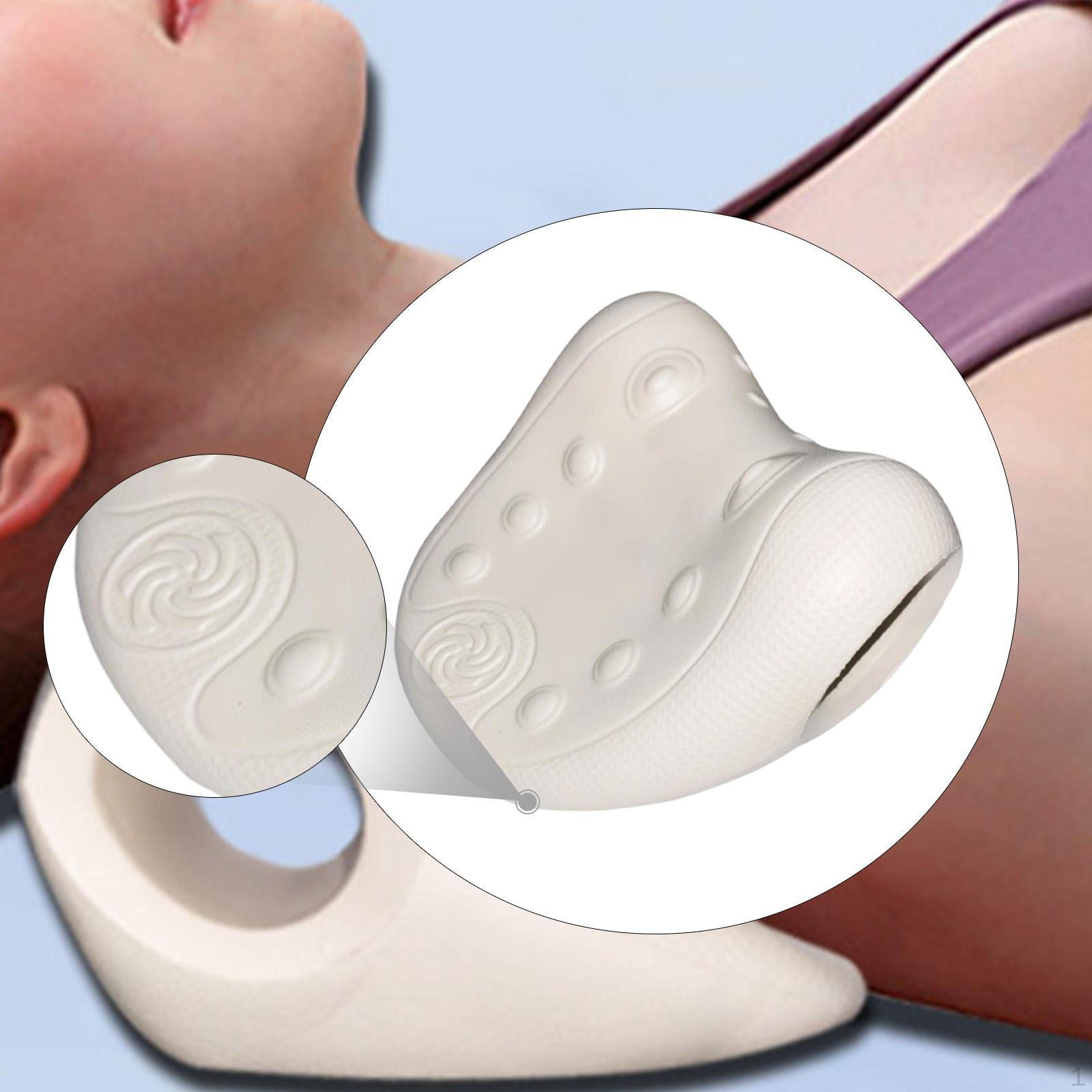 

Cervical Neck Pillow Waterproof EVA, Portable, Ergonomic Support for Dorm Home Travel