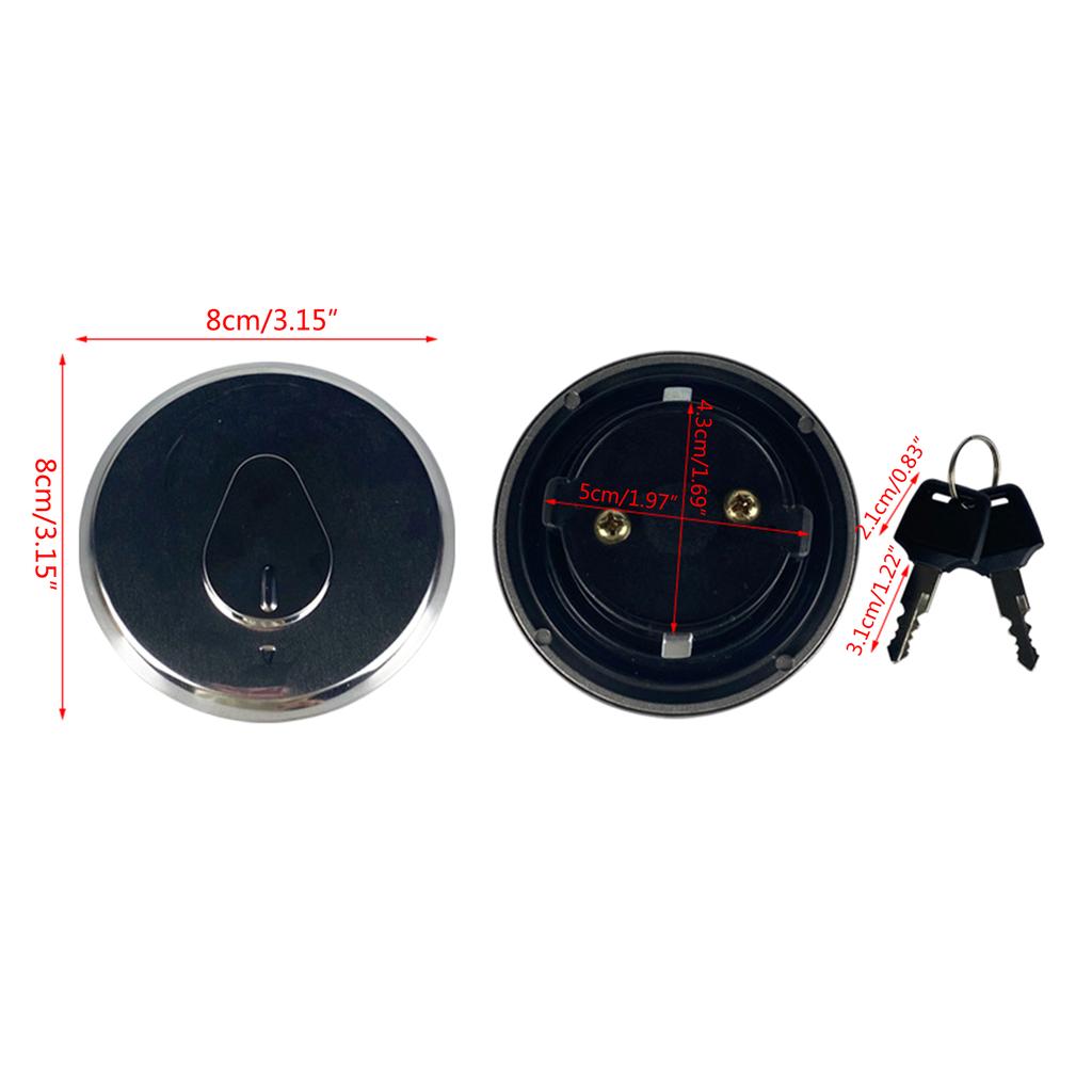 Motorcycle Fuel for Tank Cover Lock Gas Cap for GN250 GN125 GN 125 250 Engine Hook Locking