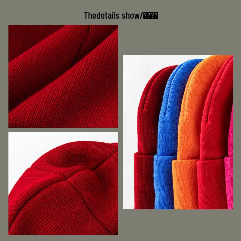 Oversized Winter Warm Knitted Beanie