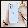 Schöne Schmetterlingsmuster Handyhülle für xiaomi redmi 11 Lite pro Ultra 10 9 8 MIX 4 FOLD 10T Schwarze Hülle Silikon Rückseite Hübsch