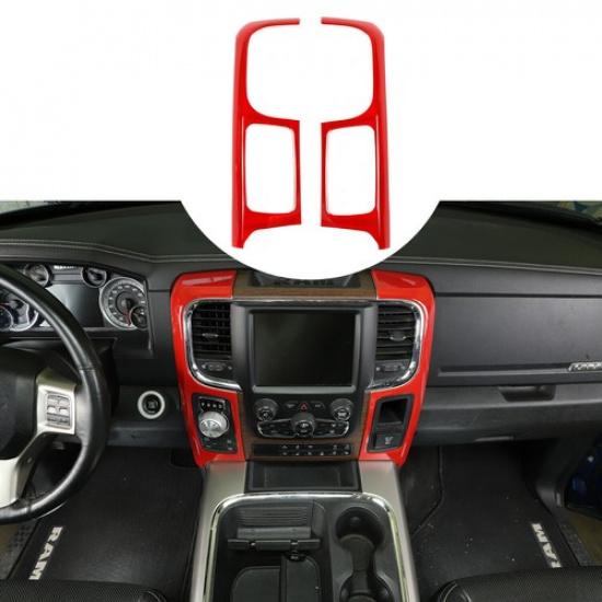 Dashboard Center Console Navigation Panel Trim Cover For Dodge RAM 1500 2012-17