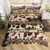 Bedding Set Digital Print Comfortable Duvet Cover for Home Bedroom Decoration, 1 Duvet Cover and 2pillowcase with Zippers