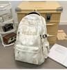 Schoolbag manufacturers wholesale backpack large capacity air cushion outdoor travel bag computer bag lightweight junior high school high school 