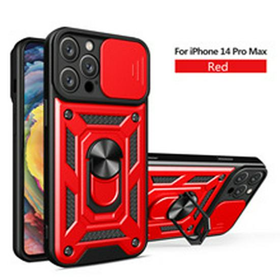 iPhone 17 Magnetic Shockproof Rotating Stand Case