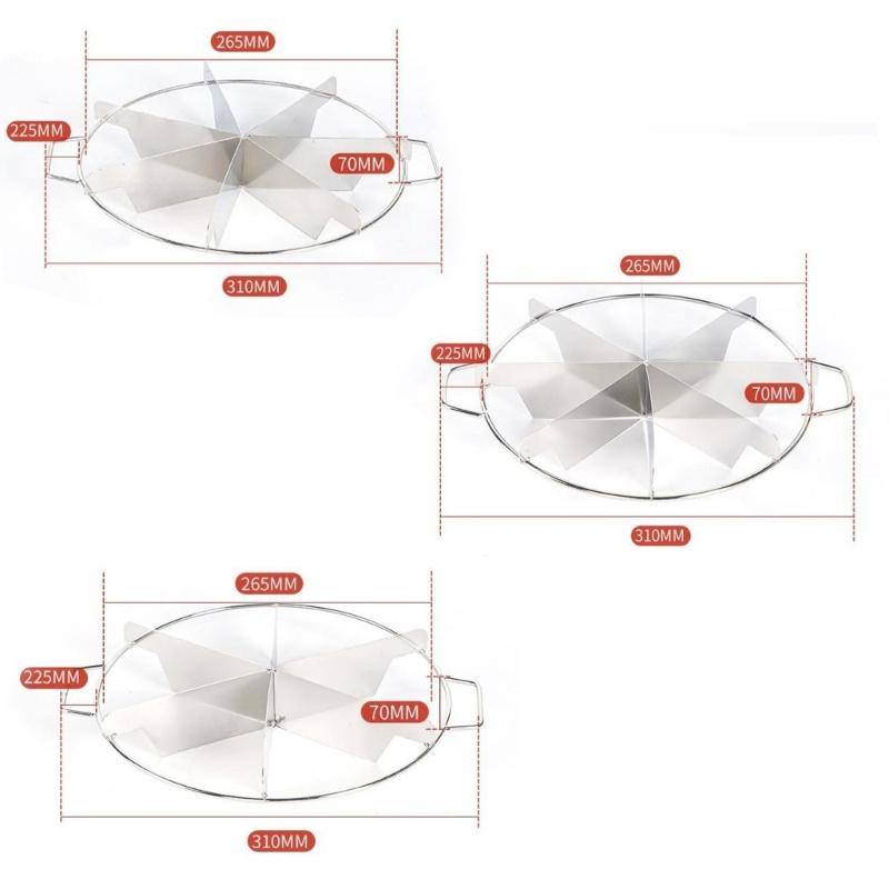 Practical Cutting Tool for Pizza Layer Cake Divider Stainless Steel Easy To Operate Cake Cutter Kitchen Accessory