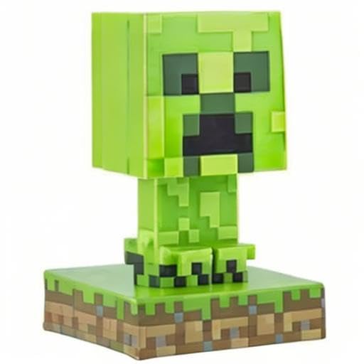 Paladone ICONS - Minecraft Creeper Night Light Lamp [Parallel Import]