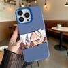 Anime White Hair and Red Eyes Hard Phone Case for Iphone 16 15 14 13 12 11 Pro Max Mini Shockproof Anti-Scratch Protective Cover