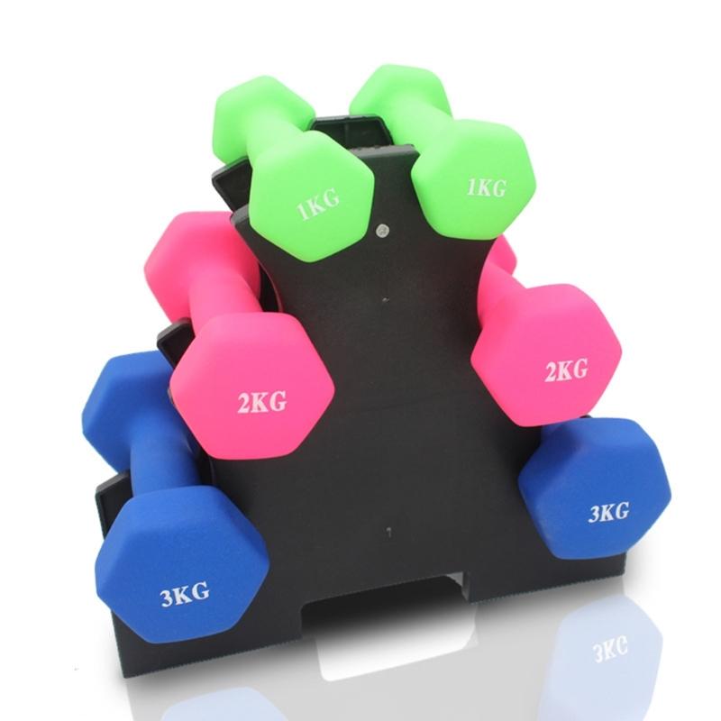 Dumbbell Rack Compact Dumbbell Holder 3 Tier Dumbbell Rack Stand Small Dumbbells Organizer Suitable for Office Gyms Home