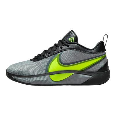 Tênis Giannis Freak 6 GS Naija Infantil Preto Volt Cinza Frio FQ7378-001