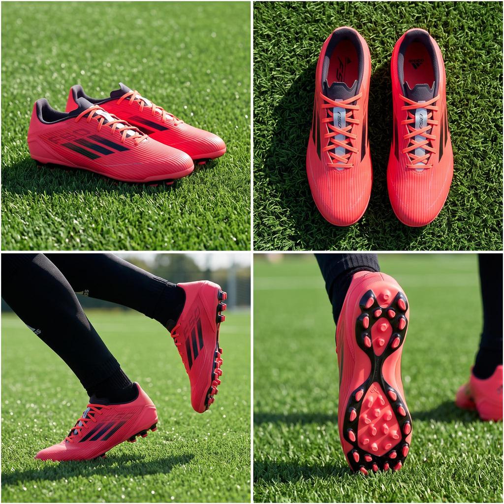 adidas Zapatos de Fútbol de Moda Antideslizantes Unisex Rojo IF1329