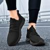 Red Sports Shoes For Men Breathable Mesh Non-slip Walking Sneakers Man Casual Shoes Outdoor Lightweight Lace Up Running Shoes