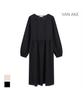 VANAKE Square Neck Long Dress_Vb34Opm301Z