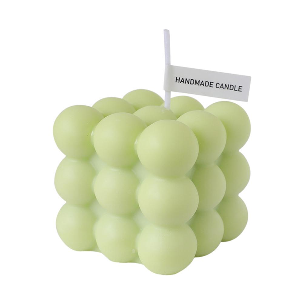 Bubble Candle Cube Fragrance Candles Handmade Scented Candle Soy Wax Candle Set for Home Decoration Wedding Party Birthday