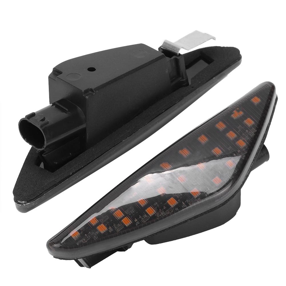 1 Pair 27 LEDs Side Marker Sequential Turn Signal Flashing Light Fit for F25 X3 2011‑2015