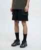 POLLUTION Moshad Mesh Pocket Shorts Black