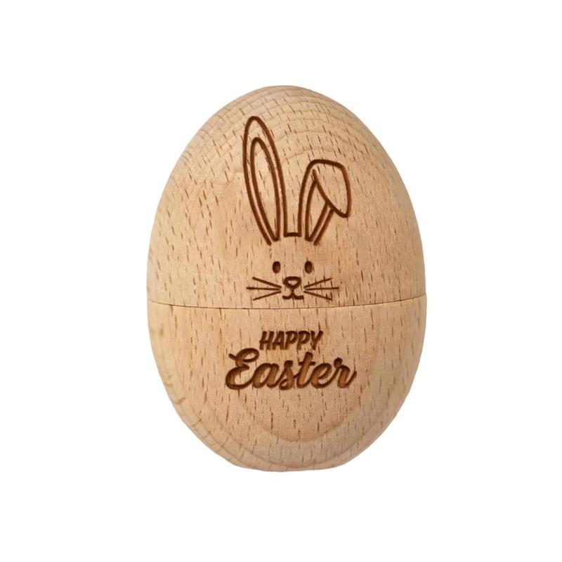 Wood Empty Easter Eggs Fillable Easter Eggs Wooden Eggs Easter Eggs Empty for Easter Hunt,Filling Treats,Basket Stuffer