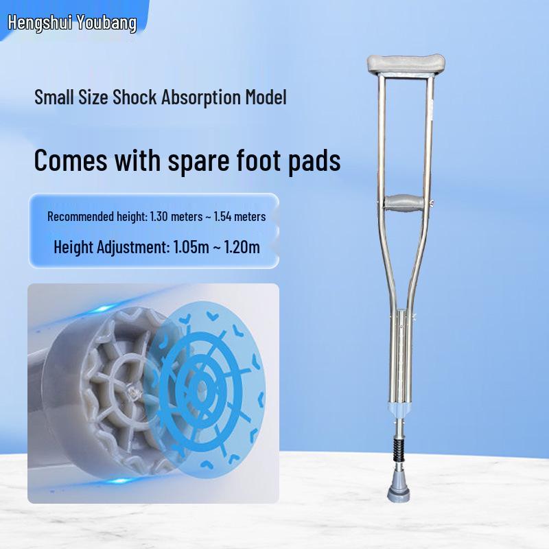 Амортизирующие регулируемые костыли для предплечья из нержавеющей стали для использования на открытом воздухе