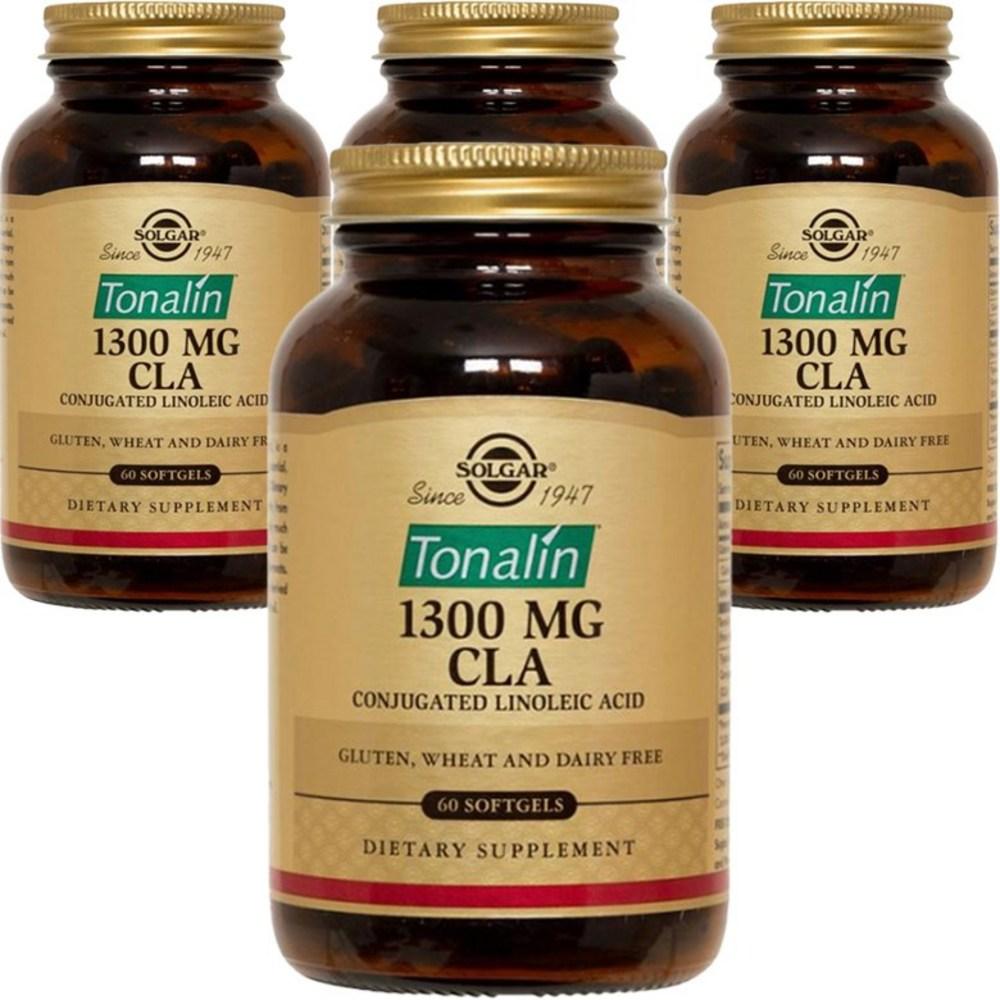 Solgar Tonalin CLA 1300mg Softgels 60 Tablets (4 Pcs) Ingredients: May Be Subject To Change At the Manufacturer’s | 60 Tablets 4 Pcs