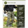 Mens Loose Straight Multi Pocket Casual Outdoor Work Cargo Pants