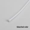 5mm Thick Colored Round Polyester Core Rope - Wear-Resistant for Binding, DIY Weaving, Clothing Waistbands, Hats, or Pants.