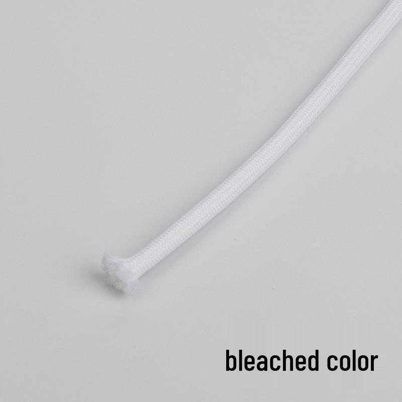 5mm Thick Colored Round Polyester Core Rope - Wear-Resistant for Binding, DIY Weaving, Clothing Waistbands, Hats, or Pants.