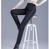 Down Cotton Trousers for Women High-waisted Slim Korean Thickened Winter Warm Cotton Pant