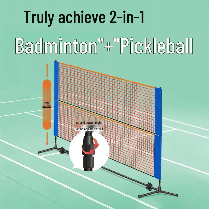 Portable Outdoor Pickleball Net with Thickened Polypropylene and Polyester