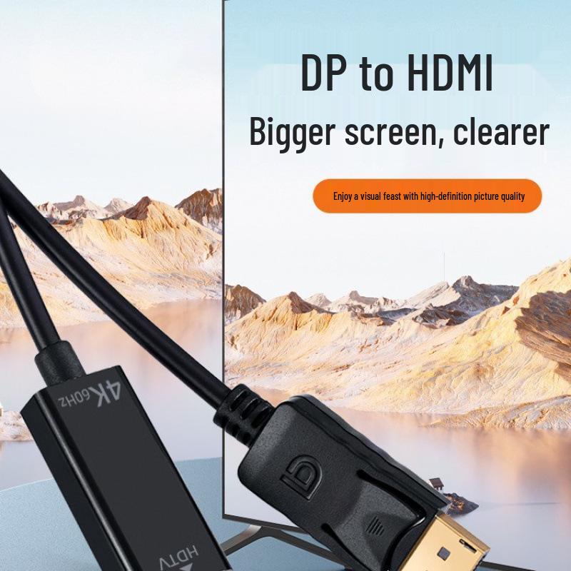 7-Core DisplayPort To HDMI 4K Adapter Cable