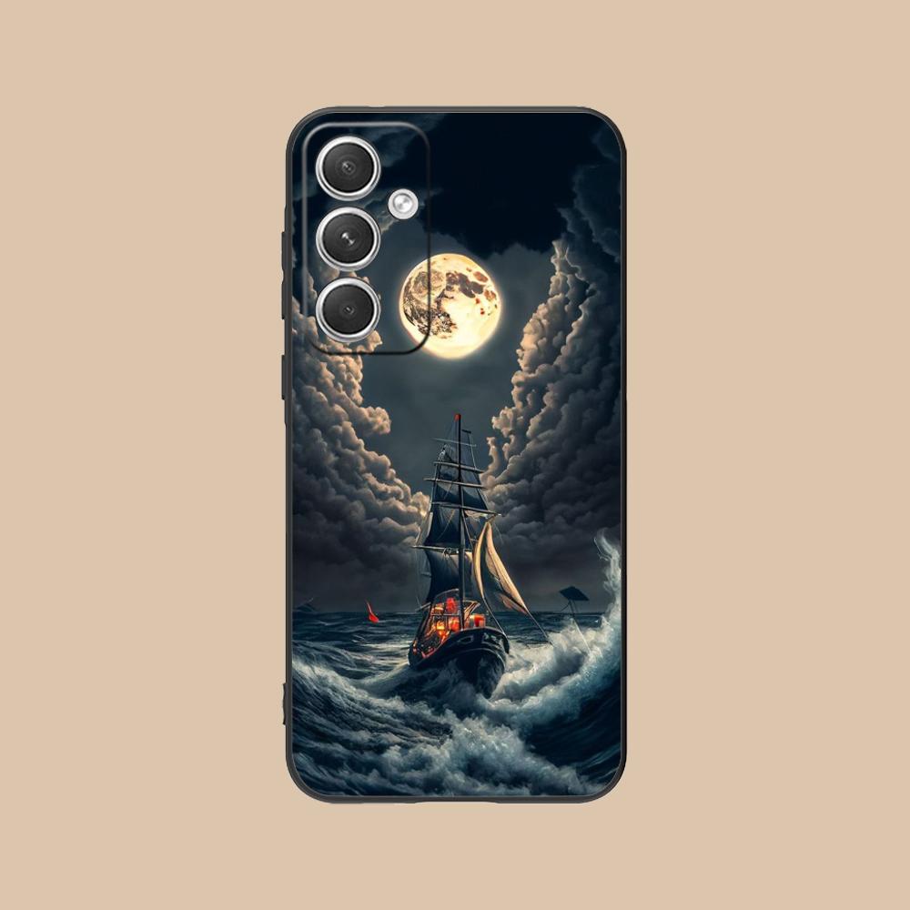Pirate Corsair Mobile Phone Case for Samsung Galaxy S26 S25 S24 S23 S22 S21 S20 Note20 Plus FE Ultra Colorful Cover Cover Pretty