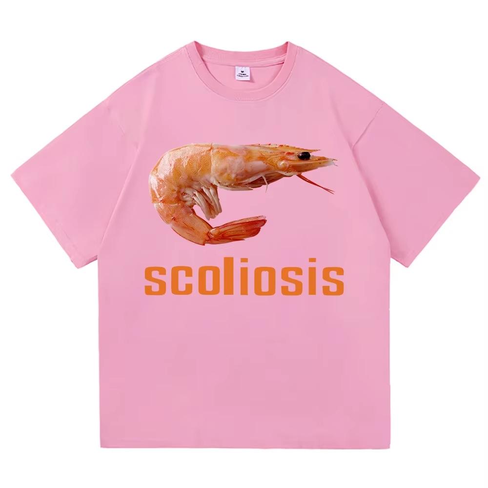 Youre Telling Me A Shrimp Fried This Rice T Shirt Unisex Women Oversized Funny Scoliosis Funny Shrimp Meme Vintage Tees