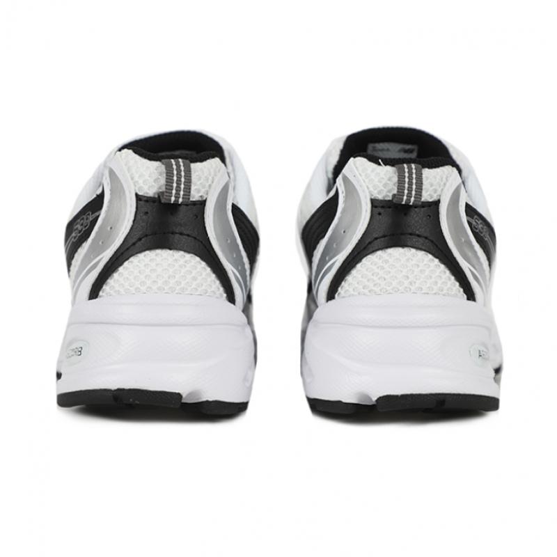 New Balance 530 Gs White Black