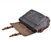 Men's Oil Wax Canvas and Leather Water-Repellent SLR Camera Shoulder Bag