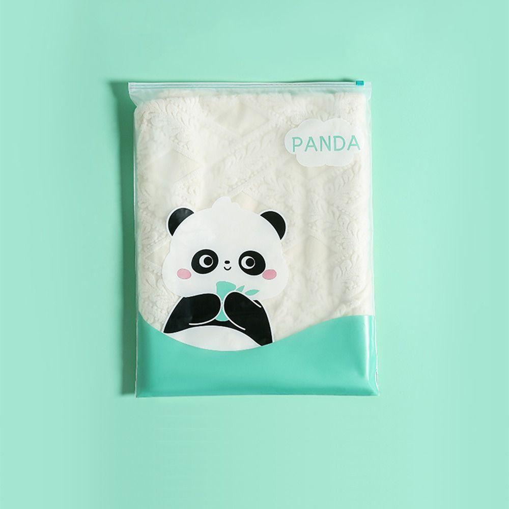 Cartoon Clothing Storage Bag PE Shoe Storage Bag Multifunction Clothing Zipper Pouch  Home&Travel