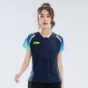 Quick-Dry Badminton Shirt Men Women Sports T-Shirt Breathable Athletic Top Lightweight Training Wear