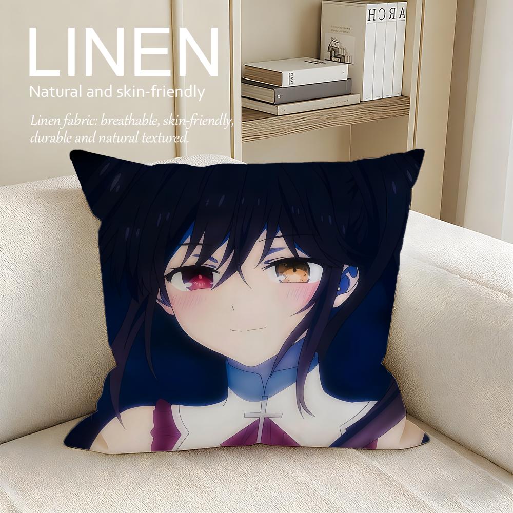 

Fantasy DATE A LIVE Cushion Cover Pillowcase Set Pcs x x Breathable Washable Sofa Cushion Cover 30X30cm