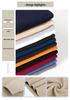 Men's Slim Fit Wool High Neck Sweater - Autumn/Winter Warm Knitwear in Solid Colors