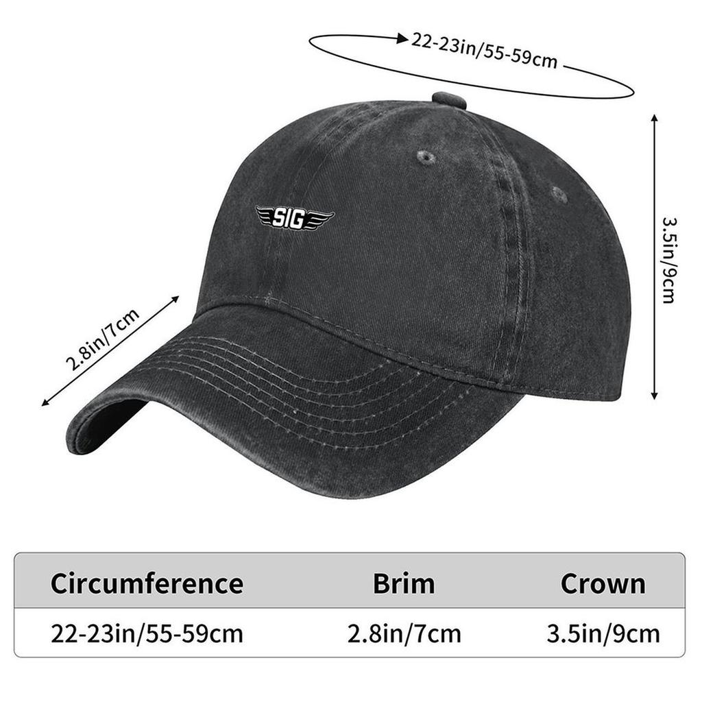 2026 Bestselling SIG Logo Baseball Cap Fashion Beach Anime Hat Man For The Sun Uv Protection Solar Hat For Men Women's