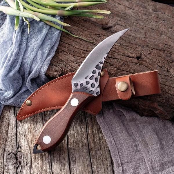 Stainless Steel Meat Cleaver Kitchen Kniives Meat Knife Fruit Cutter Outdoor Dividing Knife