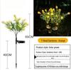 Hot Sale LED Firefly Solar Garden Lawn Waterproof Outdoor Camping Light