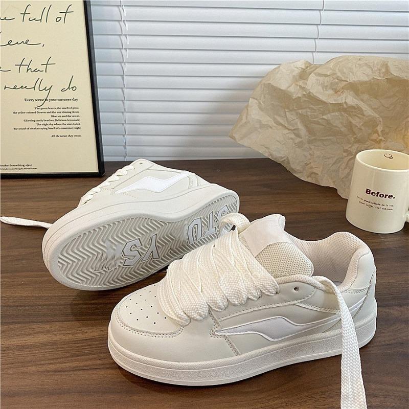 

Нишевые туфли-хлебушки в стиле колледжа женские трендовые летние новые универсальные на толстой подошве с круглым носком на шнуровке 40