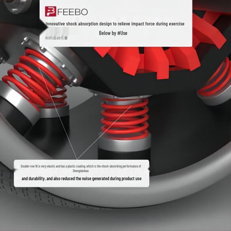 FEEBO F623 Smart Counting Abdominal Wheel
