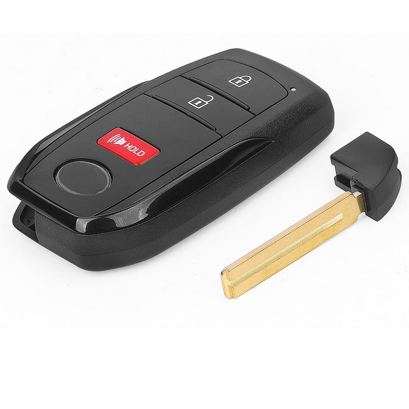 KEYECU B3H2K2R Intelligenter Fernschlüsselanhänger für Toyota Corolla Cross Yaris Camry Innova 2021 2022 2023 2024 434MHz 4A Chip Ohne Logo